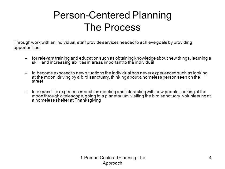 Personal centred approach in sensitive situations